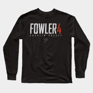 Cam Fowler Anaheim Elite Long Sleeve T-Shirt